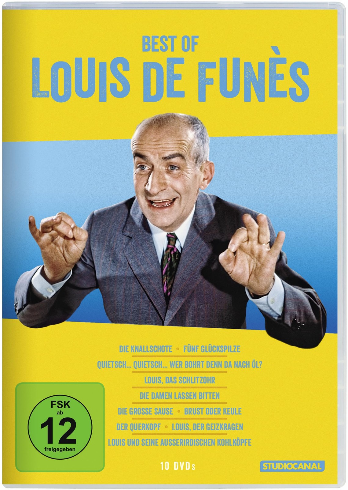 Best of Louis de Funes (DVD) de Funes Louis Georges Lautner Louis de Funes