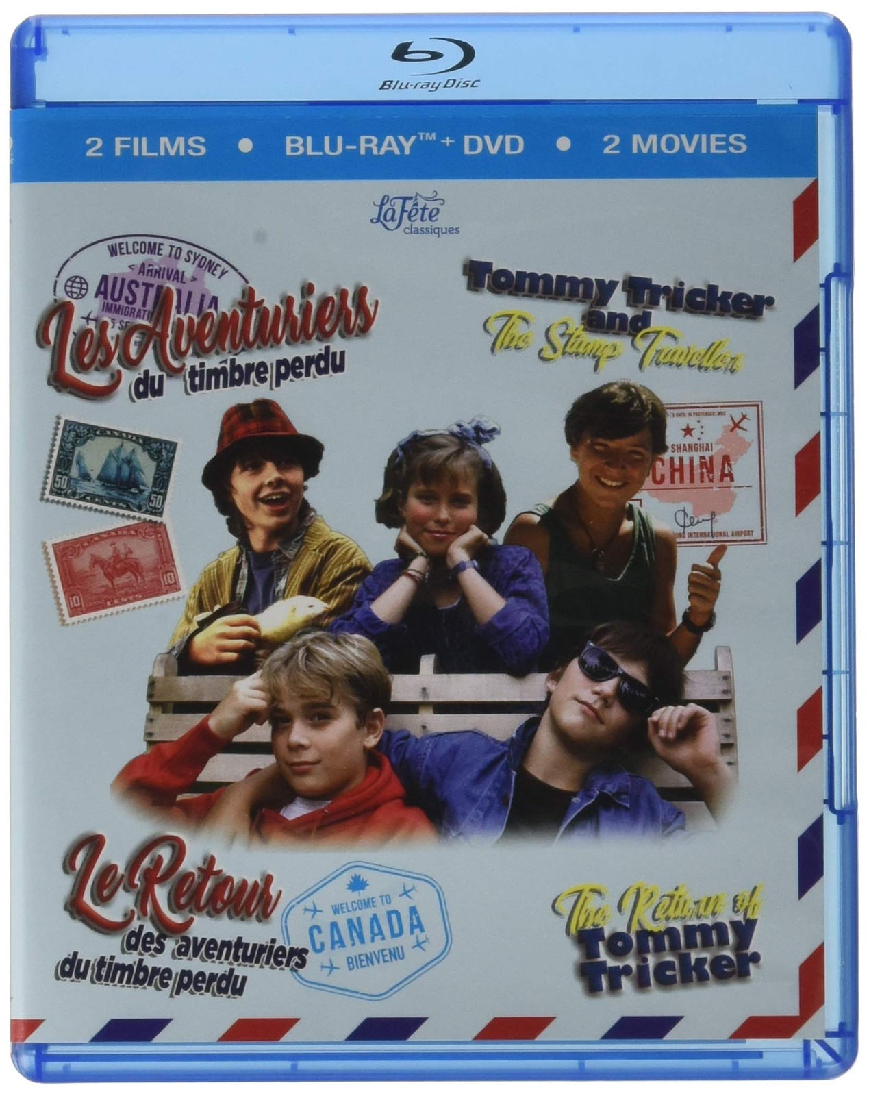 LES AVENTURIERS DU TIMBRE PERDU/LE RETOUR DES AVENTURIERS DU TIMBRE PE (Blu-ray)