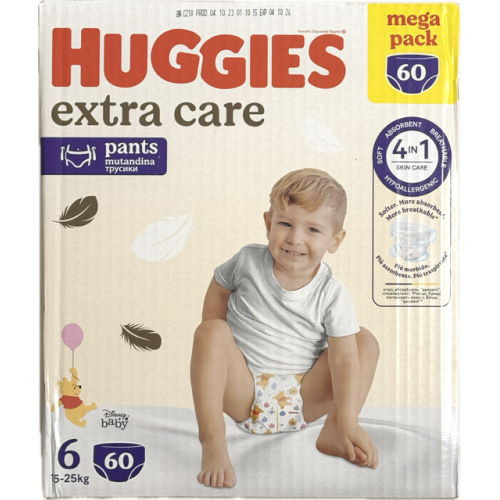 Extra Care MEGA Mutandino (tg 6) 60 pannolini