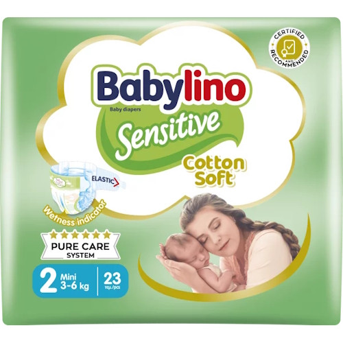 Babylino Sensitive Tg.2 3-6KG 23 PCS