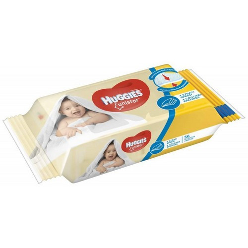 Huggies Unistar Salviettine 56pz