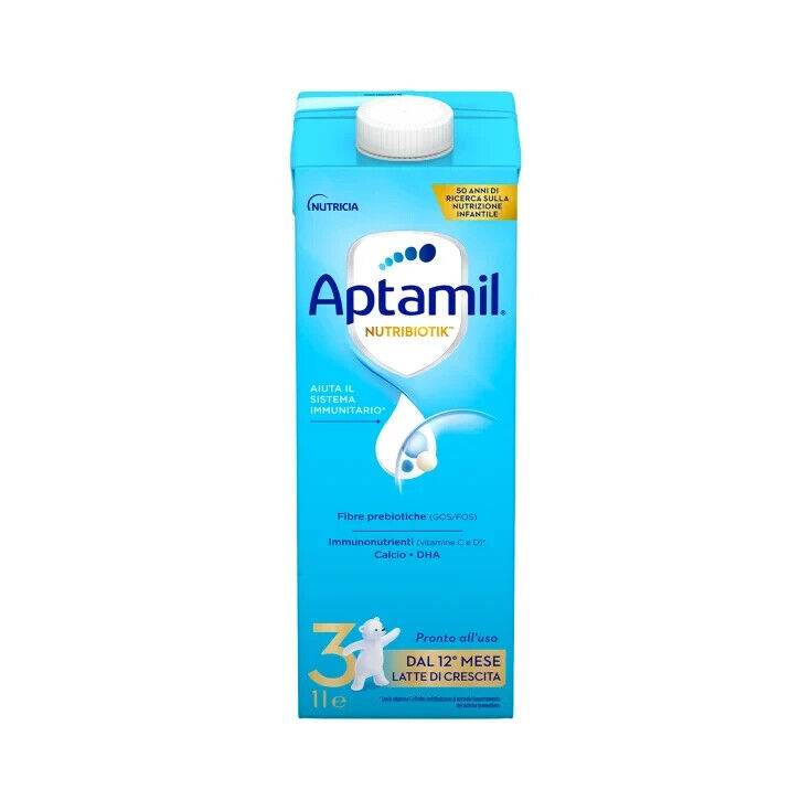 X24 APTAMIL NUTRIBIOTIK 3 LATTE LIQUIDO DI CRESCITA 1000ML
