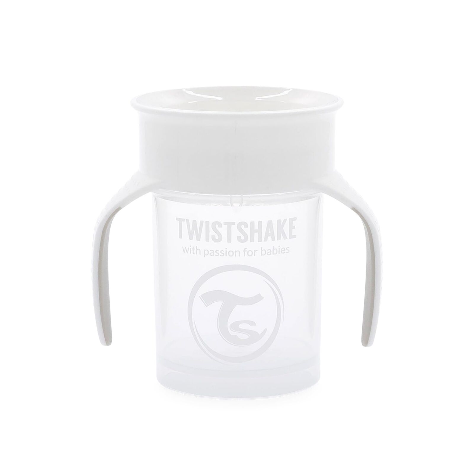 Twistshake 78931, 360 Cup Bicchiere Salvagoccia Antigoccia Bambini 230 ml, Tazza