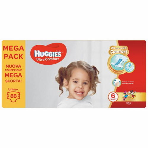 Ultra Comfort MEGA (tg 6) 15-30 KG 84 pannolini