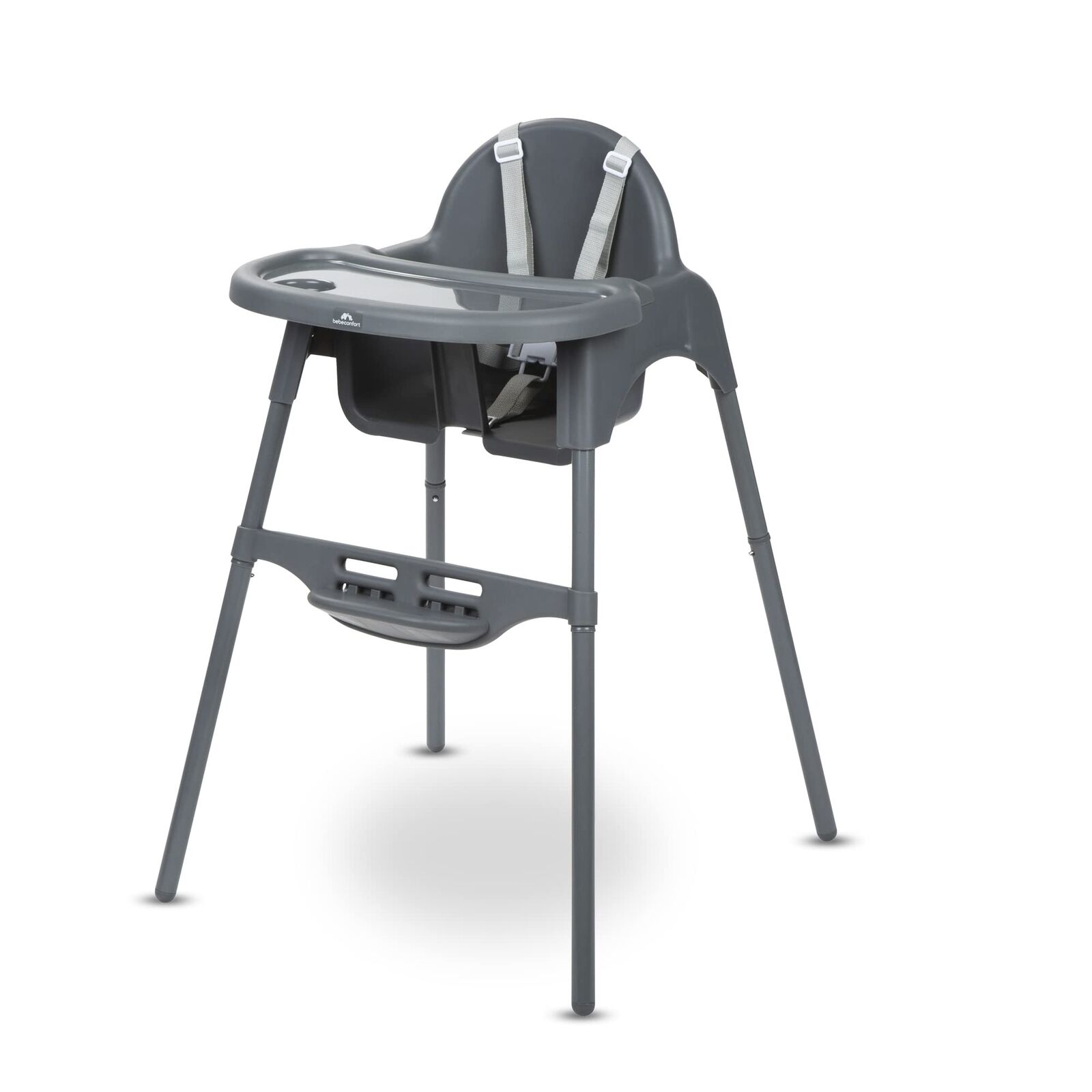 Bebeconfort Meely, Seggiolone Pappa Portatile 2 in 1 convertibile in Sedia Bambi