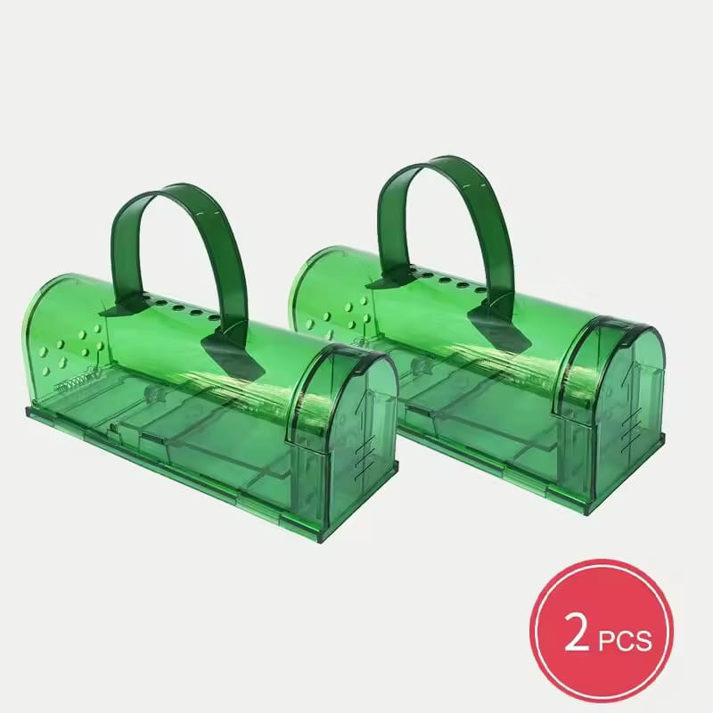 2x trappola topi e piccoli roditori Set per catturare topolini senza ucciderli