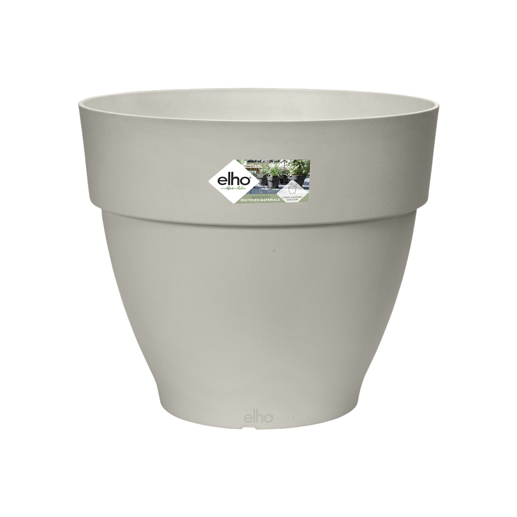 vibia campana round 25cm silky white elho