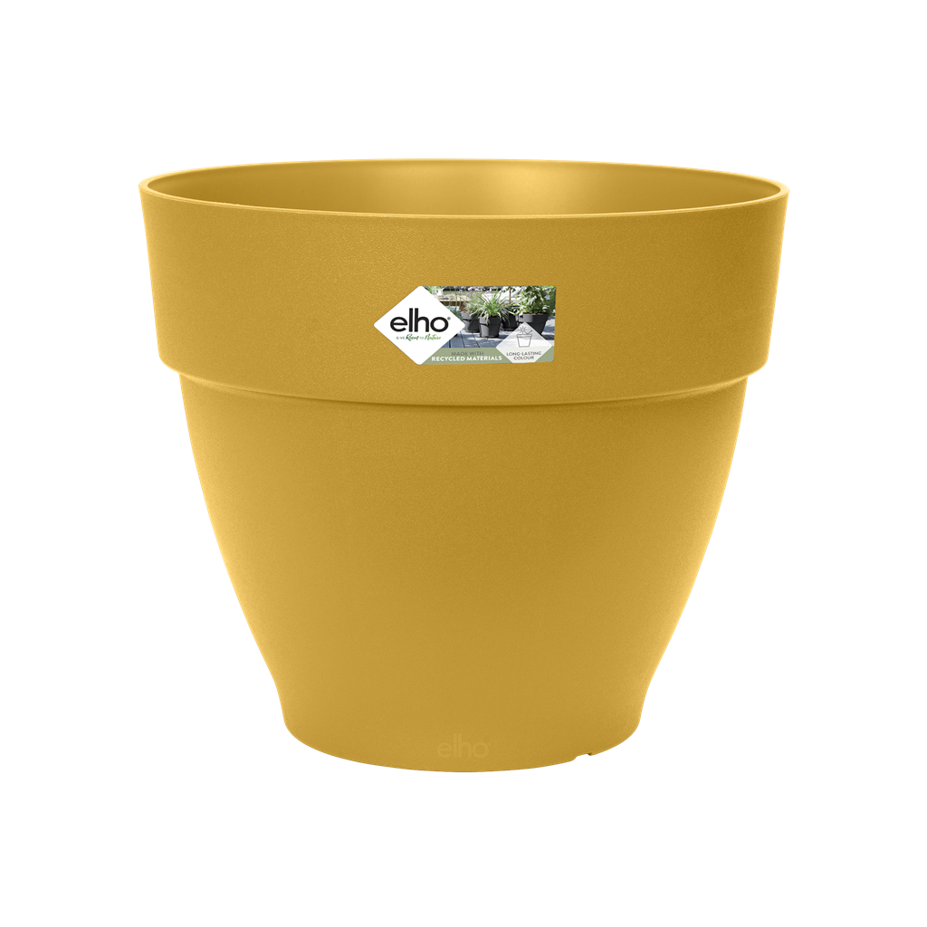 vibia campana round 25cm honey yellow elho
