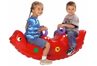 BIG Spielwarenfabrik BIG 800001335 1 anno/i Rosso BIG-Sammy-Rocker