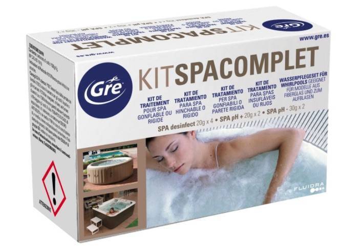 Kit prodotti chimici per piscina Spa Gre