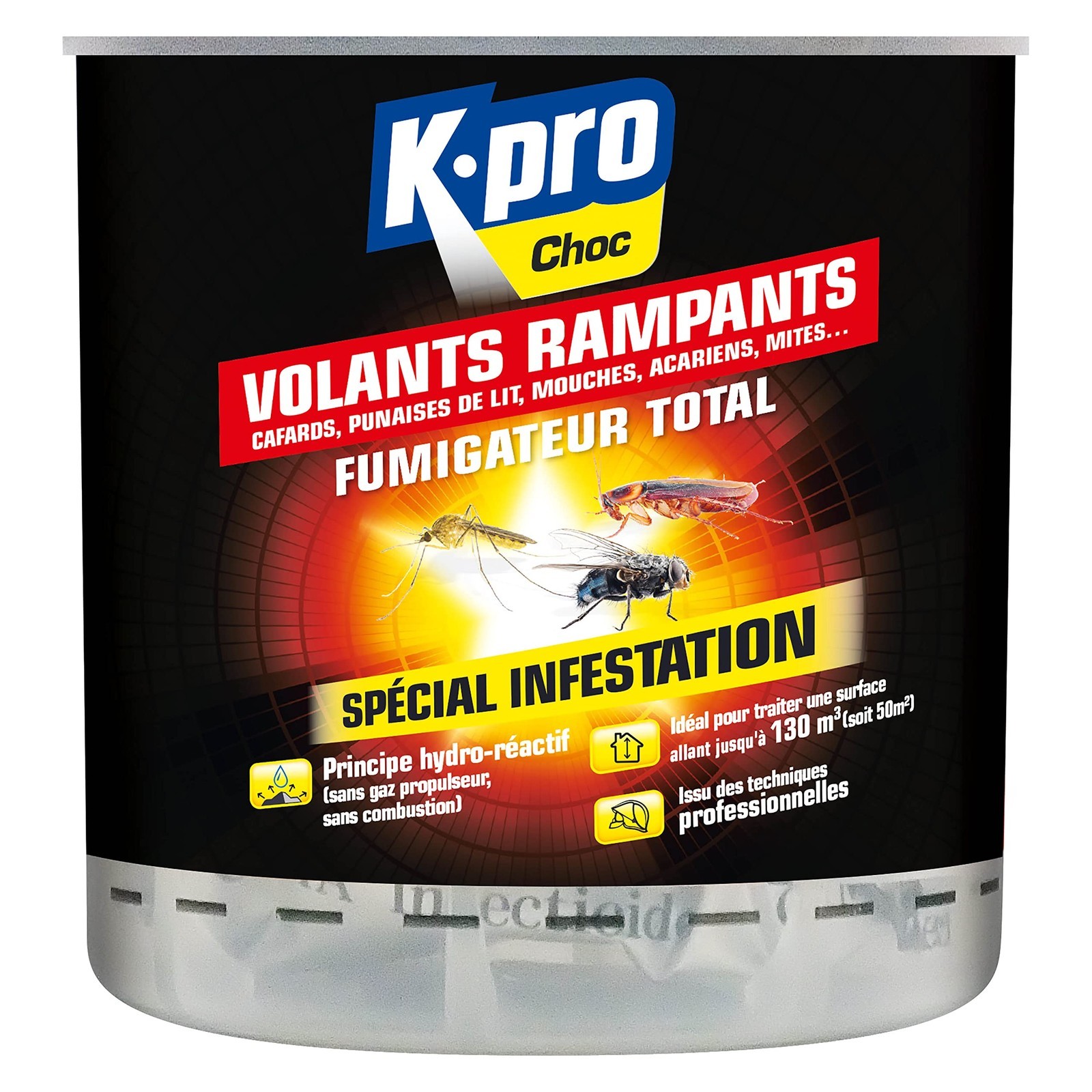 Kapo Choc fumigatore totale, 130 m³ (f5s)
