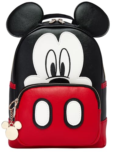 Disney Borse Donna Mickey Mouse | Zaino Mickey Mouse | Zainetto Donna | Taglia Unica Nero