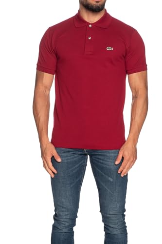 Lacoste L1212 Polo, Rosso(Bordeaux), M Uomo