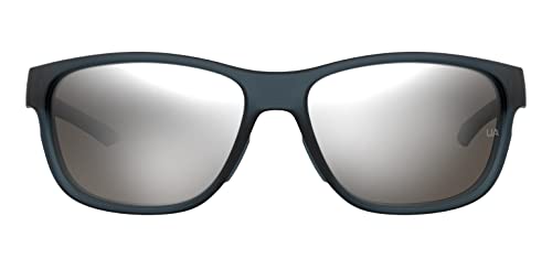 Under Armour Ua Undeniable Sunglasses, Fjm/T4 Mtblue Cryst, 61 Unisex
