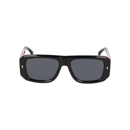 Dsquared2 D2 0107/S Occhiali, Oit/Ir Black Red, 54 Uomo