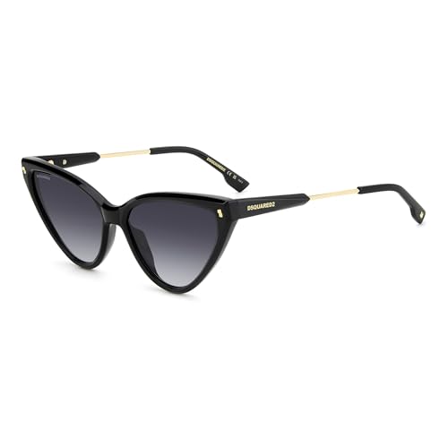 Dsquared2 D2 0134/S Occhiali, 807/9O Black, 58 Donna