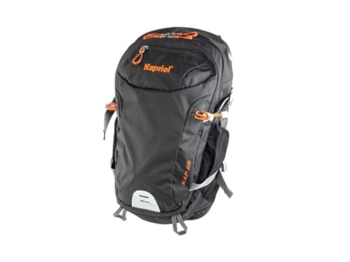 Kapriol Rucksack Black/Orange 25L