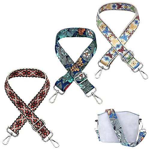 Tracolla Per Borsa Donna Tracolle Colorate Per Borse 3 Pezzi Cinghia Per Borsa 80-140 Cm Cinghia Di Ricambio Regolabile Tracolle Intercambiabili Per B