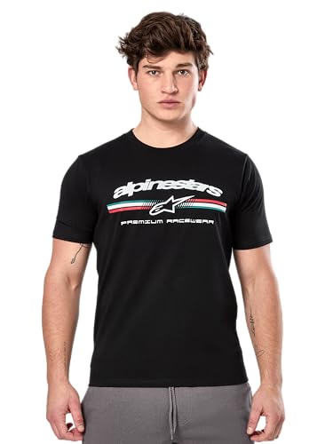 Alpinestars Prevail Csf Tee T-Shirt A Maniche Corte Maglietta Uomo Girocollo Regular Fit Nero L