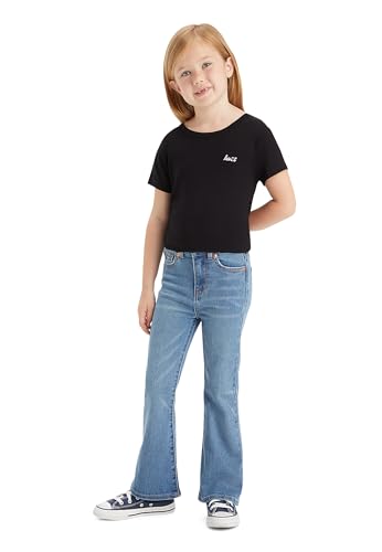 Levi'S Lvg 726 High Rise Flare Jean, Jeans Bambine E Ragazze, Blu (Clean Getaway), 12 Anni
