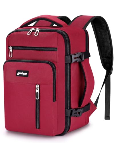 Yokgo Zaino Ryanair 40X20X25,Bagaglio A Mano 40X20X25 Ryanair, Zaino Da Viaggio Aereo Piccolo Valigia Zaini Zainetto Uomo Donna 20L Borsa Porta Pc 15,