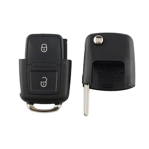 Mando A Distancia 434Mhz Id48 Chip Para Vw Golf 4 5 6 Jetta Passat T1Guan Polo Ibiza Leon Toledo Vario (2B-Shell)