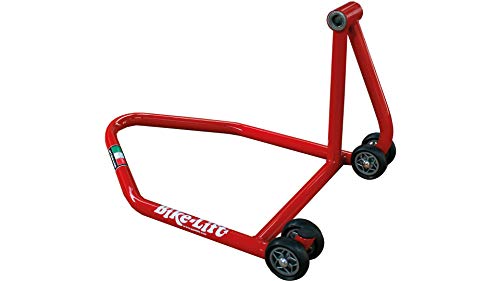 Bike-Lift Cavalletto Posteriore Per Forcellone Monobraccio Lato Sinistro Rs-16 - Rosso (Cavalletti Officina) /