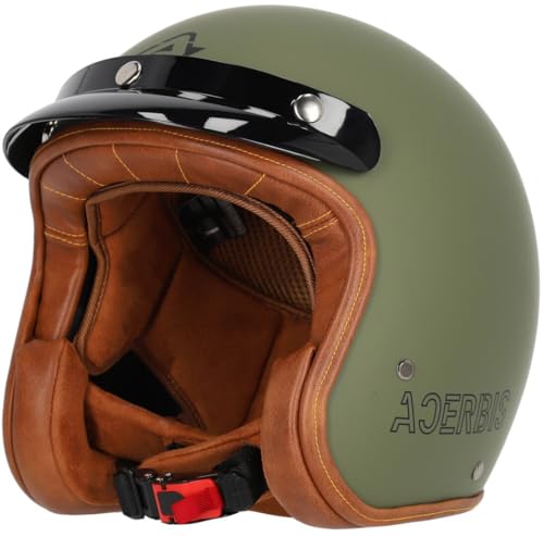 Acerbis Casco Skodela 2206 Verde Militare M