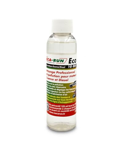 Mecarun Eco 10000 - Detergente Motore Anti Inquinamento, Benzina E Diesel, 125 Ml