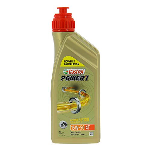 Castrol 15044D Olio Motore 1 4T 15W50, 1 Litro