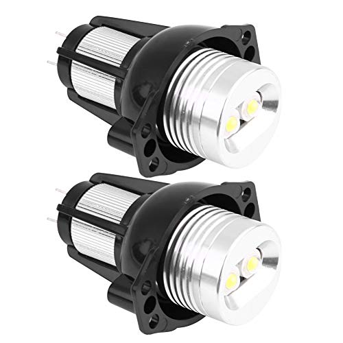 Angel Eyes Led Light, 2Pcs 12W Led Angel Eyes Halo Ring Marker Light Per E90 E91 05‑08 Lampade Auto