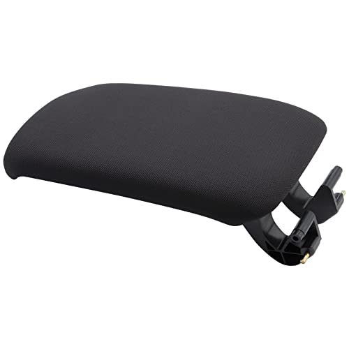 Mangwany Coperchio Bracciolo Copertura Console Centrale Per A3 8P 03-13 8P0864245P Nero Panno
