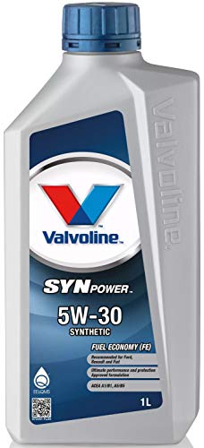 Valvoline Olio Motore Syn Power Fe 5W-30 1L Lubrificante Auto Sintetico Di Qualità, Offre Le Massime Prestazioni E Protezione In Tutte Le Condizioni