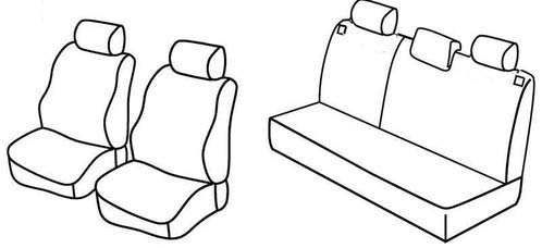 Set Coprisedili Superior - Nocciola - Dacia Sandero - Dacia Sandero Stepway