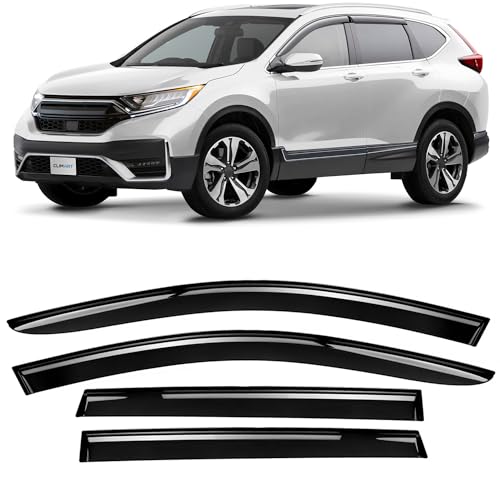 Clim Art Deflettori Antiturbo Compatibile Con Honda Cr-V 2016-2023 Mk5 - Accessori Auto - Deflettori Finestrini - Deflettore Aria Auto - Protezione Me
