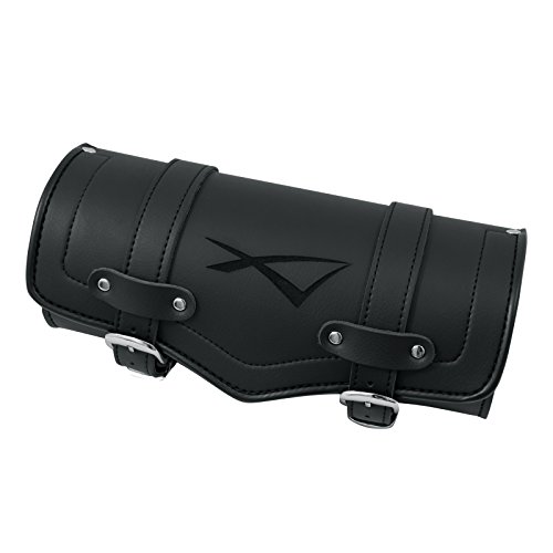 A-Pro Roll Tool Bag Saddle Luggage Pannier Davidson Hi Quality Motorcycle Black