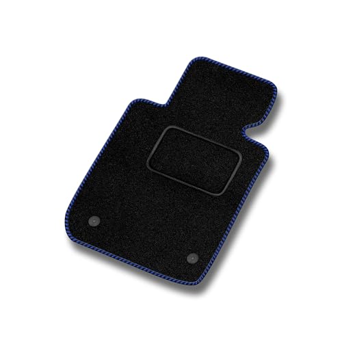 M Motos Tappetino Per Conducente Velours Premium 1 Pezzo Compatibile Con Mercedes-Benz Slk R170 1996-2004 - Standard, Tessuto, Blu Lato Conducente - P