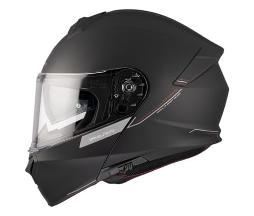 Casco Mt Genesis Sv Solido A1 Nero Opaco M