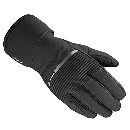Spidi, Underground, Guanto Da Moto Invernale, Colore Nero, Guanto Da Uomo Ideale In Città, Per Moto E Scooter, Termico E Impermeabile, Compatibile Con