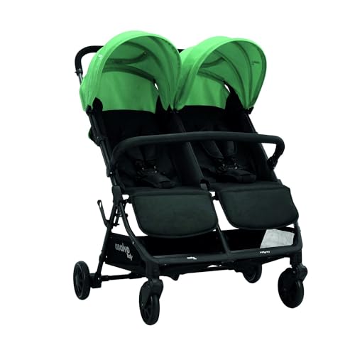 Asalvo - Passeggino Doppio Henry Verde