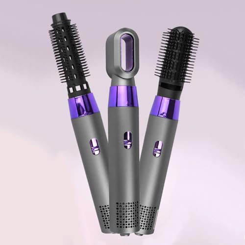 Home Set Di Spazzole Per Capelli Ad Aria Calda, Per Tutti I Tipi Di Capelli, 3 In 1, Per Tutti I Tipi Di Capelli, Asciugacapelli Agli Ioni Negativi Da