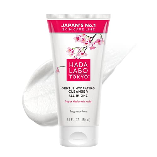 Hada Labo Tokyo "Hydrating Cleanser" 150 Ml Pulizia Viso - Skincare Per Tutti I Tipi Di Pelle - Cura Del Viso