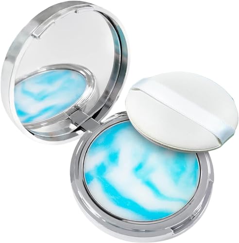Candy Bella Cipria,Cipria Gel Opacizzante Viso,Cipria Opaca Setosa,Impostazione Del Trucco In Polvere,Cipria Fissante Opaca Setosa Per Il Controllo De