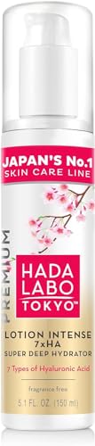 Hada Labo Tokyo Lotion Intense Crema Viso Con Acido Ialuronico 150 Ml - Crema Idratante - Crema Antirughe Donne - Cura Efficace Viso - Lozione Viso Co