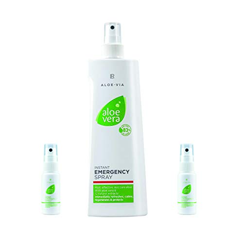 Lr Aloe Vera Emergency Spray 400 Ml Set Incl. 2 Nachfüllsprays (Vuoto) Per Move