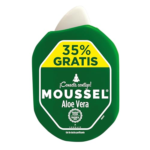 Moussel Gel Doccia Aloe Vera 650 Ml + 250 Ml Gratis 1 Pezzo