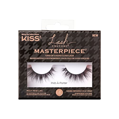 Kiss Lash Couture Masterpiece - Ciglia Finte Fatte A Mano "Prêt-À-Porter", 1 Paio