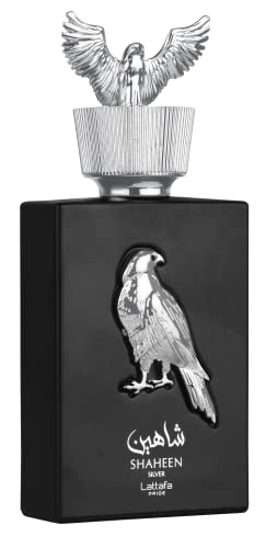 Lattafa Profumi Shaheen Silver For Unisex Eau De Parfum Spray, 3.4 Ounce