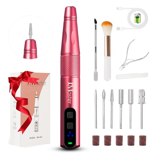 Jcmaster Jcmaster Coupe-Ongles 11 En 1 Pour Ongles En Gel, Ongles En Acrylique, Lime À Ongles Portable Sans Fil Pour Débutants Et Professionnels, Kit