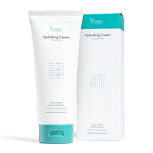 Colibri Skincare Hydrating Cream Cleanser (200 Ml) - Detergente Viso Delicato In Crema - Detergente Viso Pelle Sensibile, Secca, Delicata, Mista, Gras